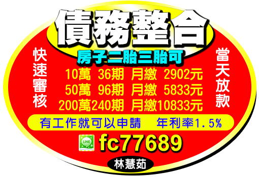 債務整合 房子二胎三胎可